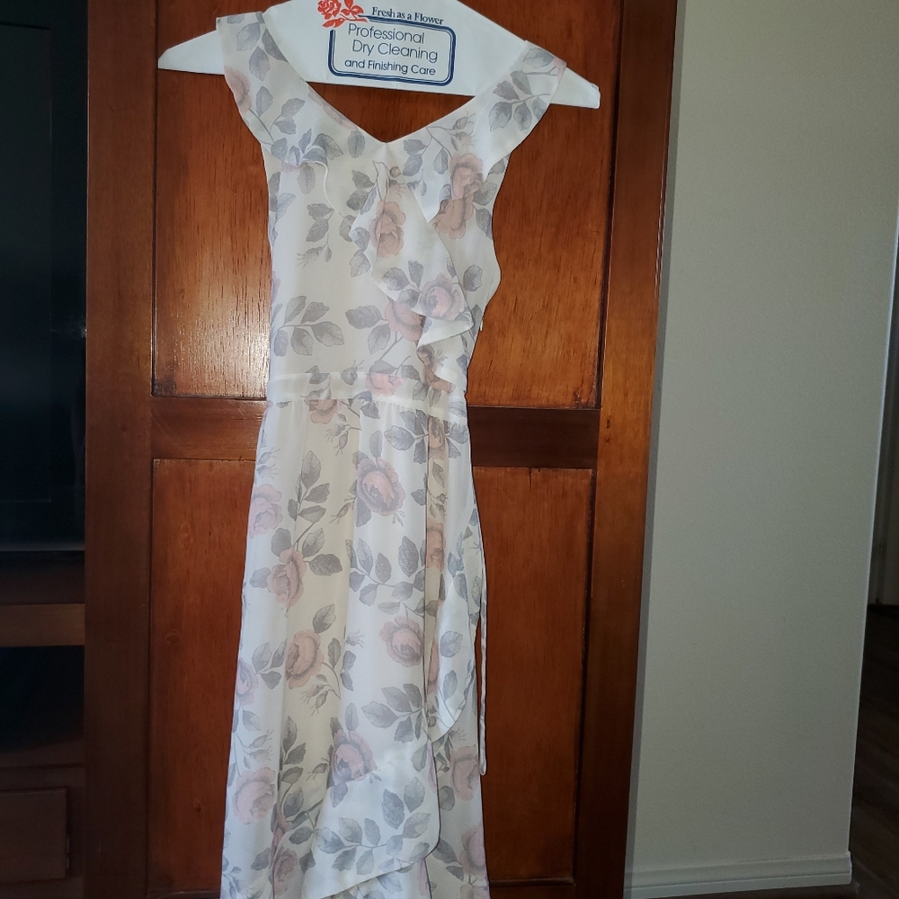 Joyfolie girls size 7 hi low dress
